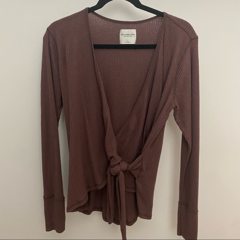 Abrocombrie twist tie blouse